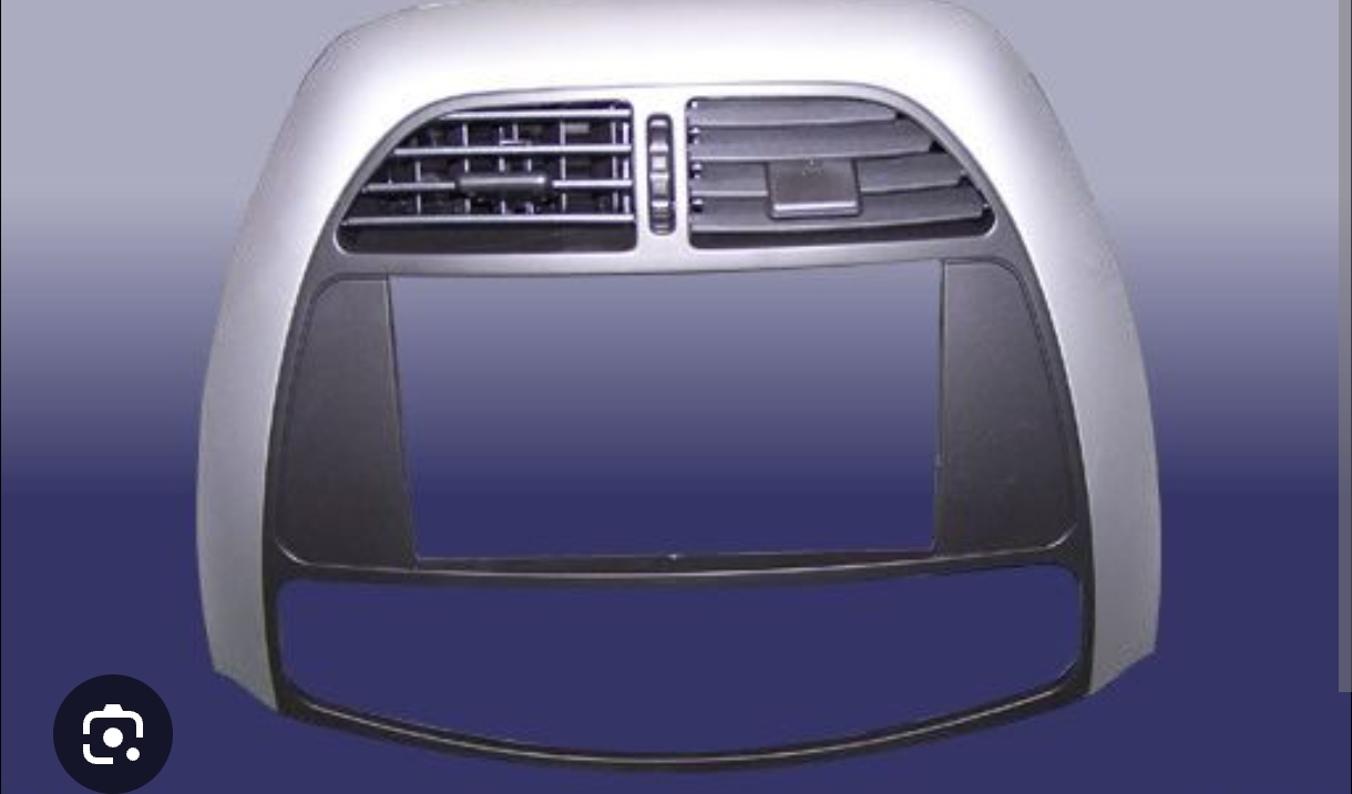 دریچه کولر وسط با قاب دور ضبط ایکس ۳۳ قدیم