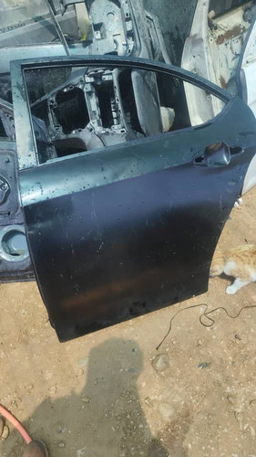 درب عقب چپ جک جی ۵ مشکی استوک