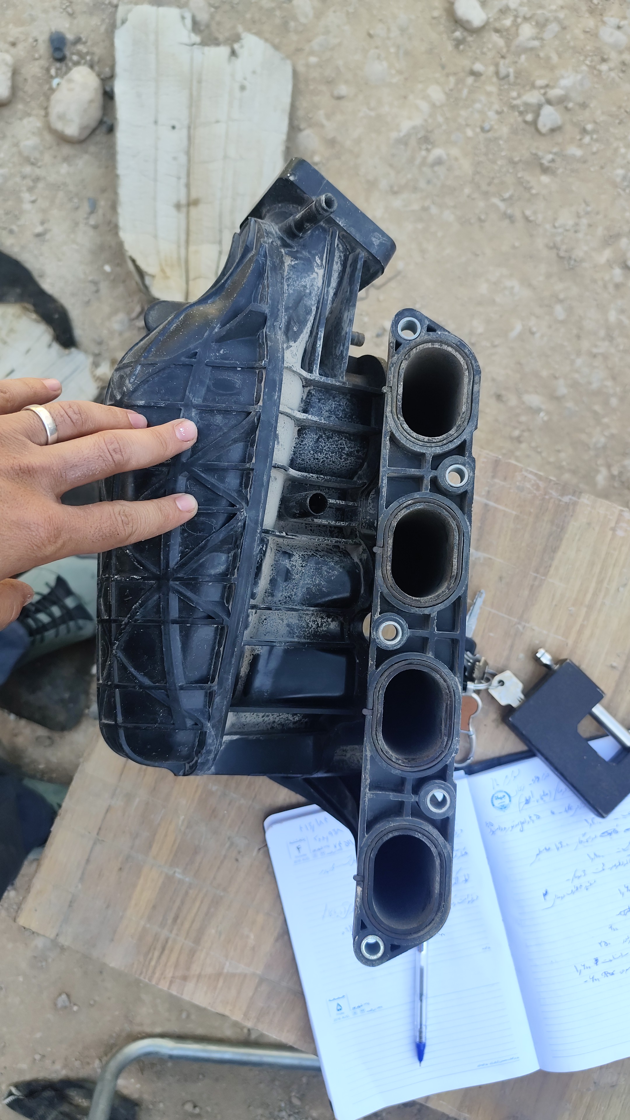 منیفولد هوا پلاستیکی جیلی سواری (استوک)