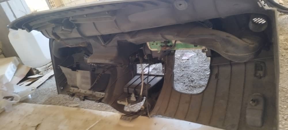 پوسته داشبورد ام وی ام ۱۱۰ قدیم طوسی رنگ (استوک )