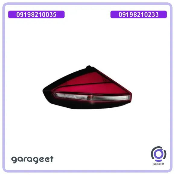 چراغ خطر عقب چپ روی گلگیر ام وی ام X33 کراس