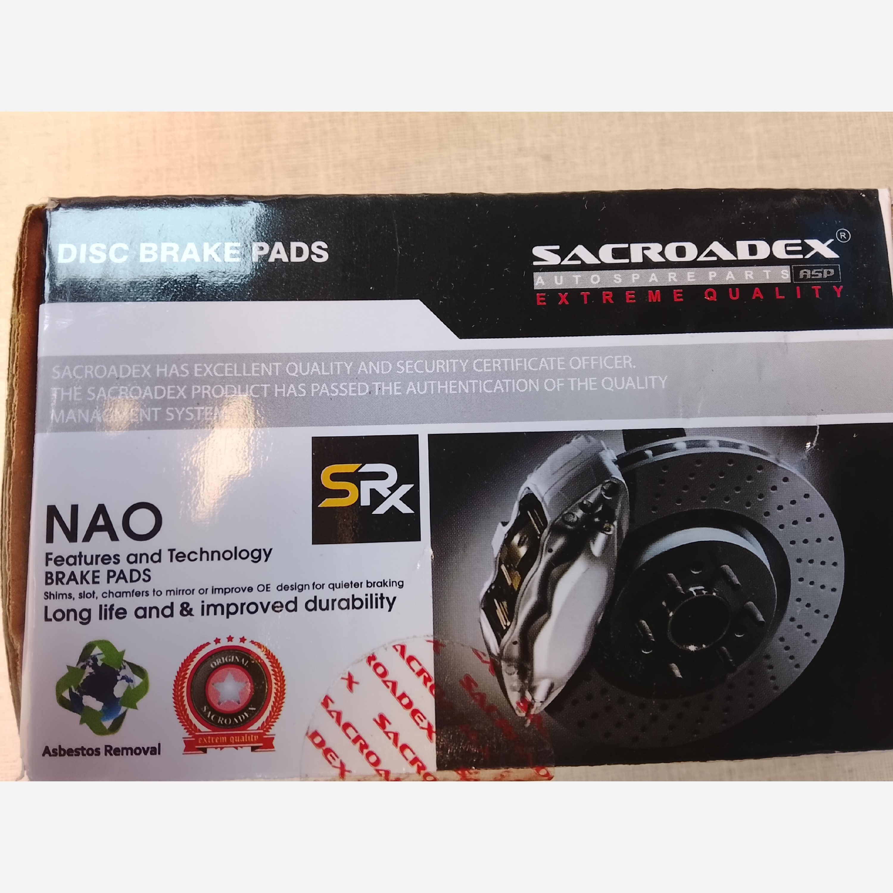 لنت ترمز عقب X33-X60-530