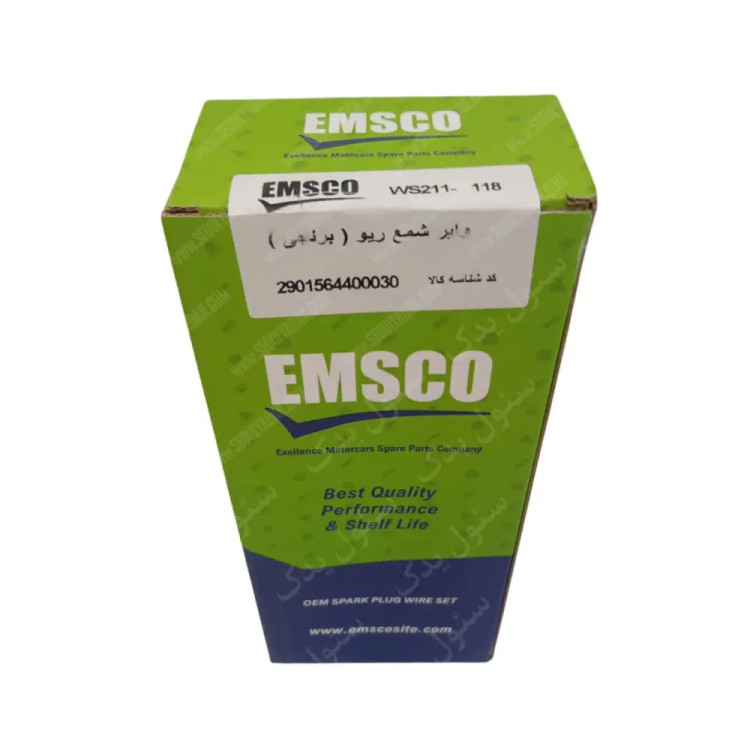 وایر شمع ریو برند EMSCO ( دو سال گارانتی )